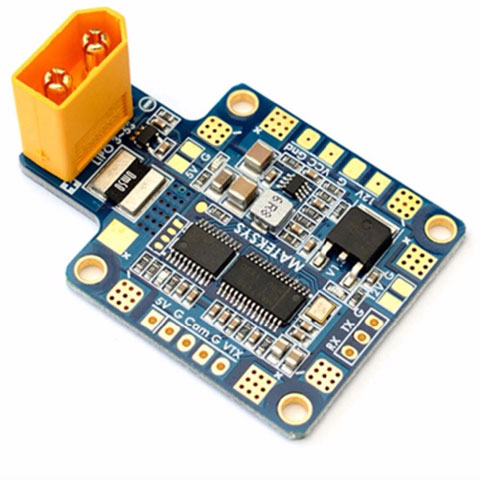 Matek HUBOSD eco X Type with XT60 connector