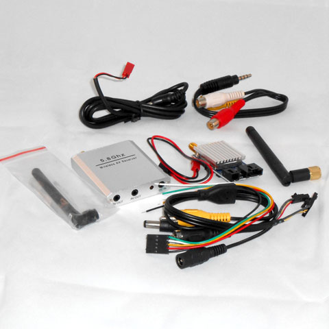 FPV Kit 5.8G 200mW A/V Tx/Rx System with Sony CCD 420TVL Camera