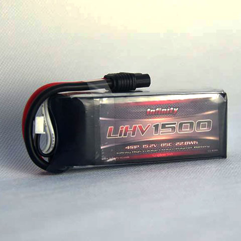 Infinity 1500mAh 15.2V 85C LIHV Lipo Battery