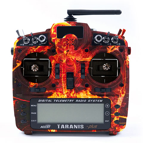 FrSky Taranis X9D Plus SPECIAL EDITION with M9 Hall Sensor Gimbal & Eva Case